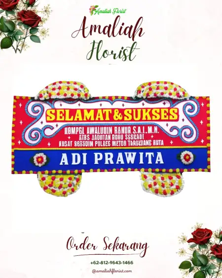 Papan Bunga Ucapan Selamat ujung jaya