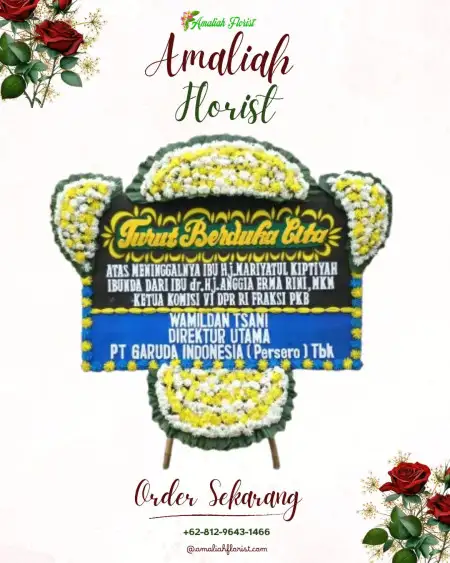 Papan Bunga Duka ujung jaya